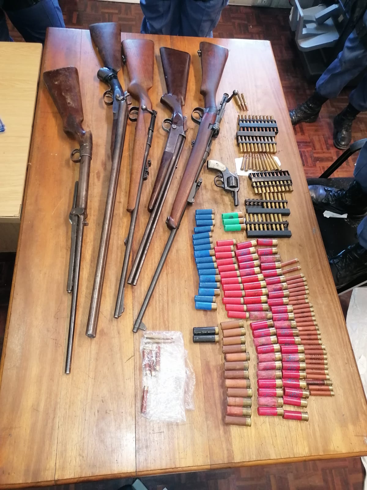 Unlicensed firearms recovered in Grabouw and Worcester