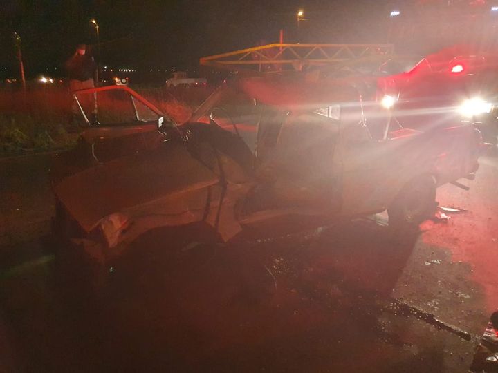 One seriously injured in a collision in Boksburg