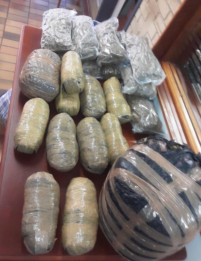 ZF Mgcawu District Task Team arrests a man for possession of dagga worth R230 000