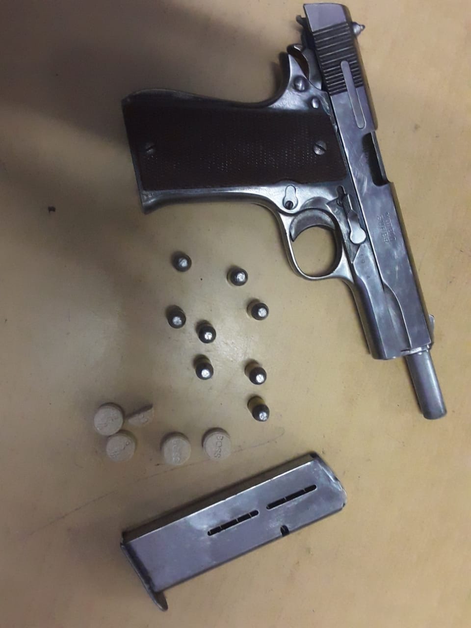 Suspect arrested with an unlicensed firearm and ammunition in Lavender Hill