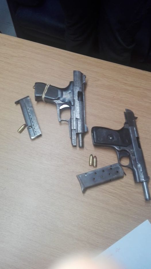 Two nabbed for illegal possession of weapons