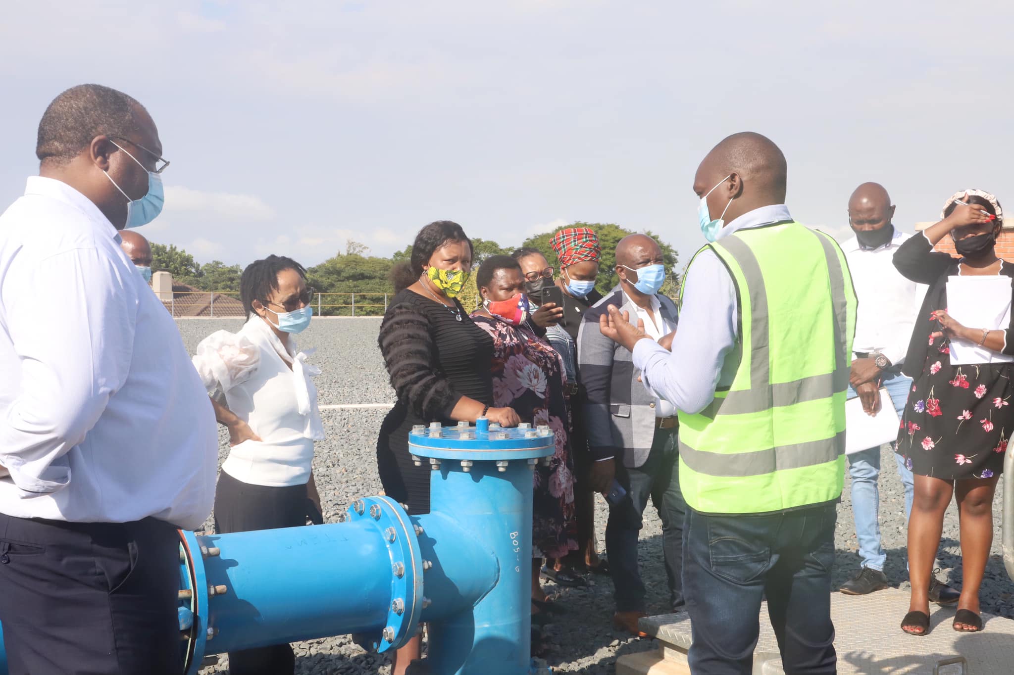 MEC Nkonyeni visits Kwangcolosi Community to inspect service delivery projects as part of Operation Sukuma Sakhe