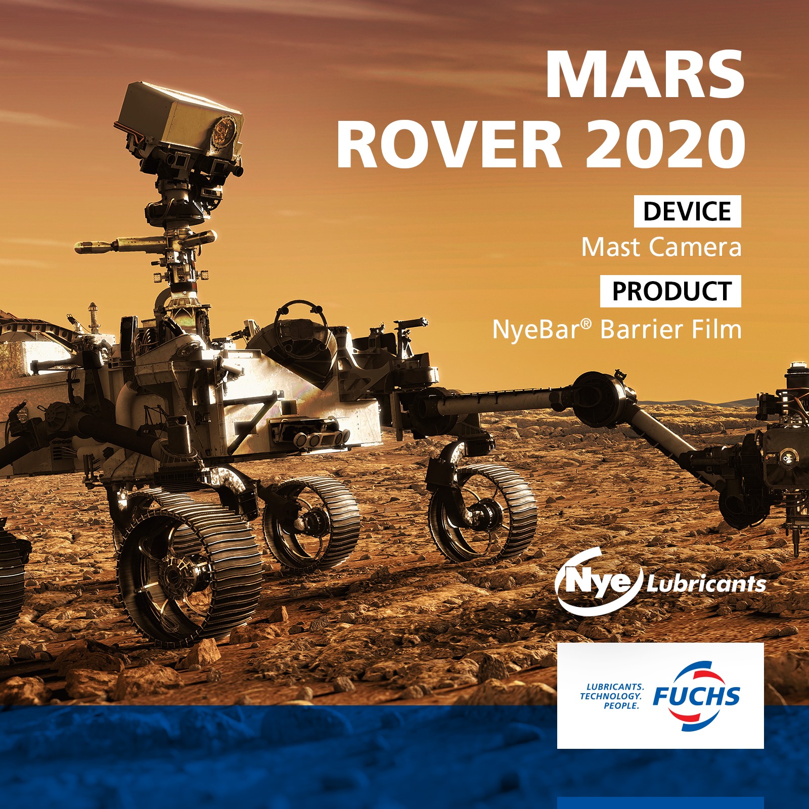 Perseverance Rover on Mars Uses Specially Formulated Barrier Film