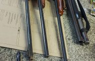 Four firearms seized by police