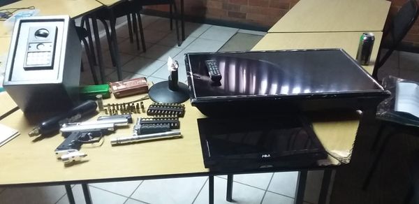 A 36-year-old arrested for Possession of Suspected Stolen Property and unlawful possession of ammunition