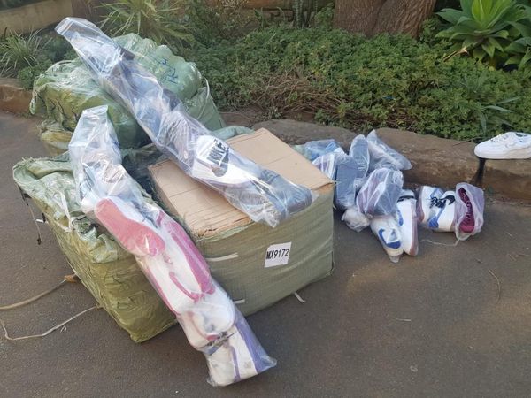 Various counterfeit sneakers valued R700 000 seized, suspect in court