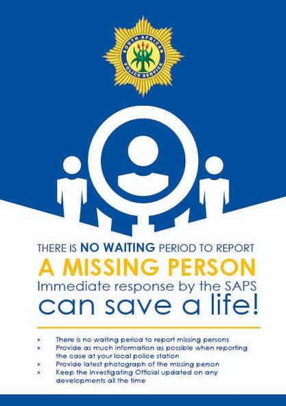 Help police in Nkandla police find missing persons.