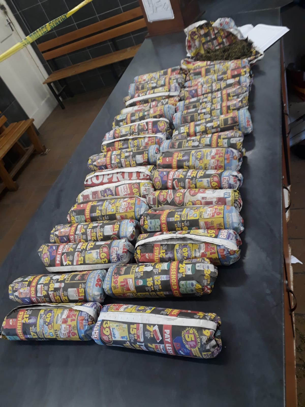 Seven suspect arrested for possession of dagga and a shotgun in East London