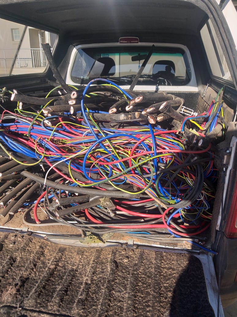 Alleged copper cable thief arrested in Cala