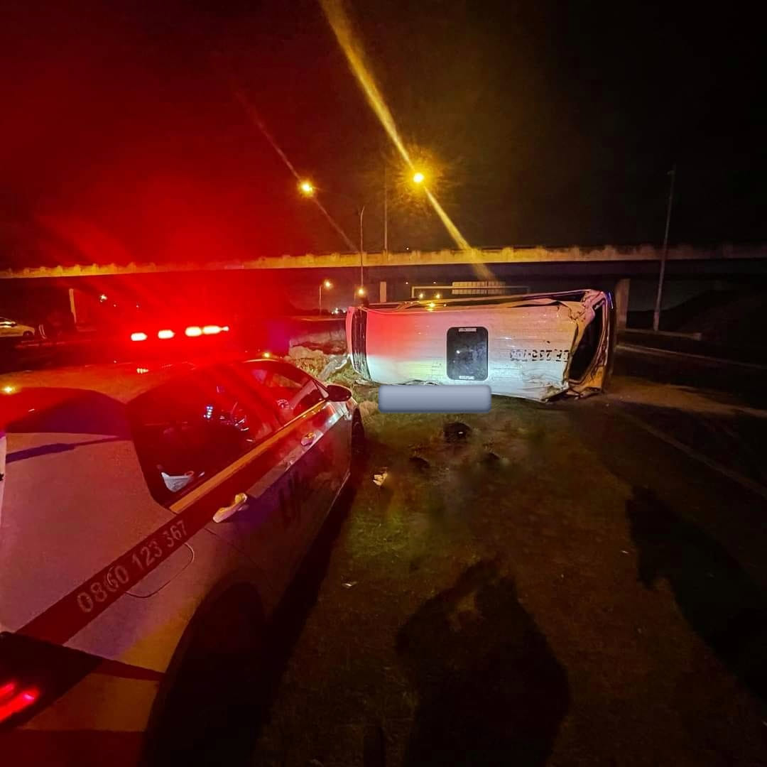 Fatal rollover crash on the N2 outbound, Cape Town