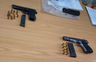 Two suspects arrested in Lwandle with unlicensed firearms