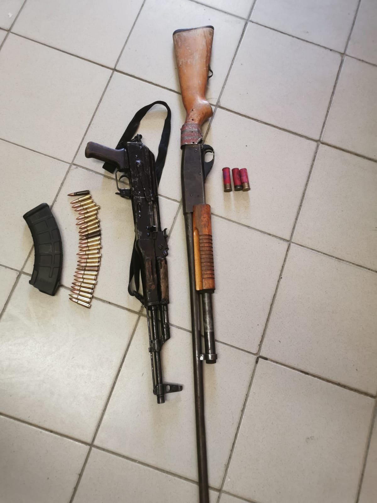 Three firearms seized in Weenen, suspect in court