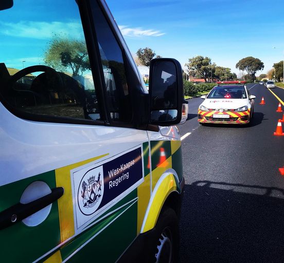 Pedestrian knocked down on Jan Smuts drive , Hazendal