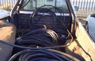Cable theft suspect in court, four on the run