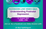 SADAG Facebook LIVE Video focuses on understanding Postnatal Depression