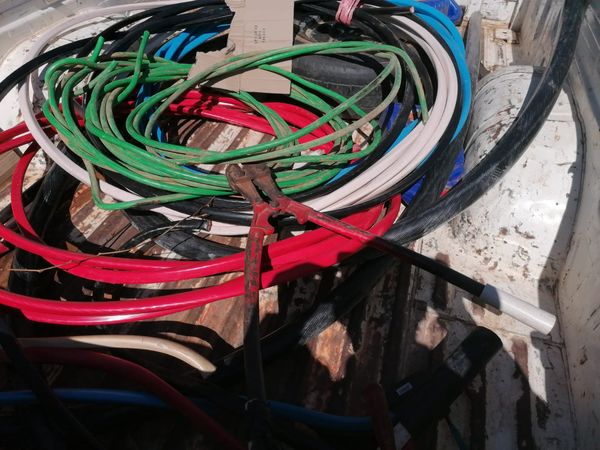 Suspect arrested with suspected stolen copper cable