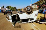 Two vehicles collide in Randburg