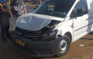 No injuries in a collision at an intersection in Germiston