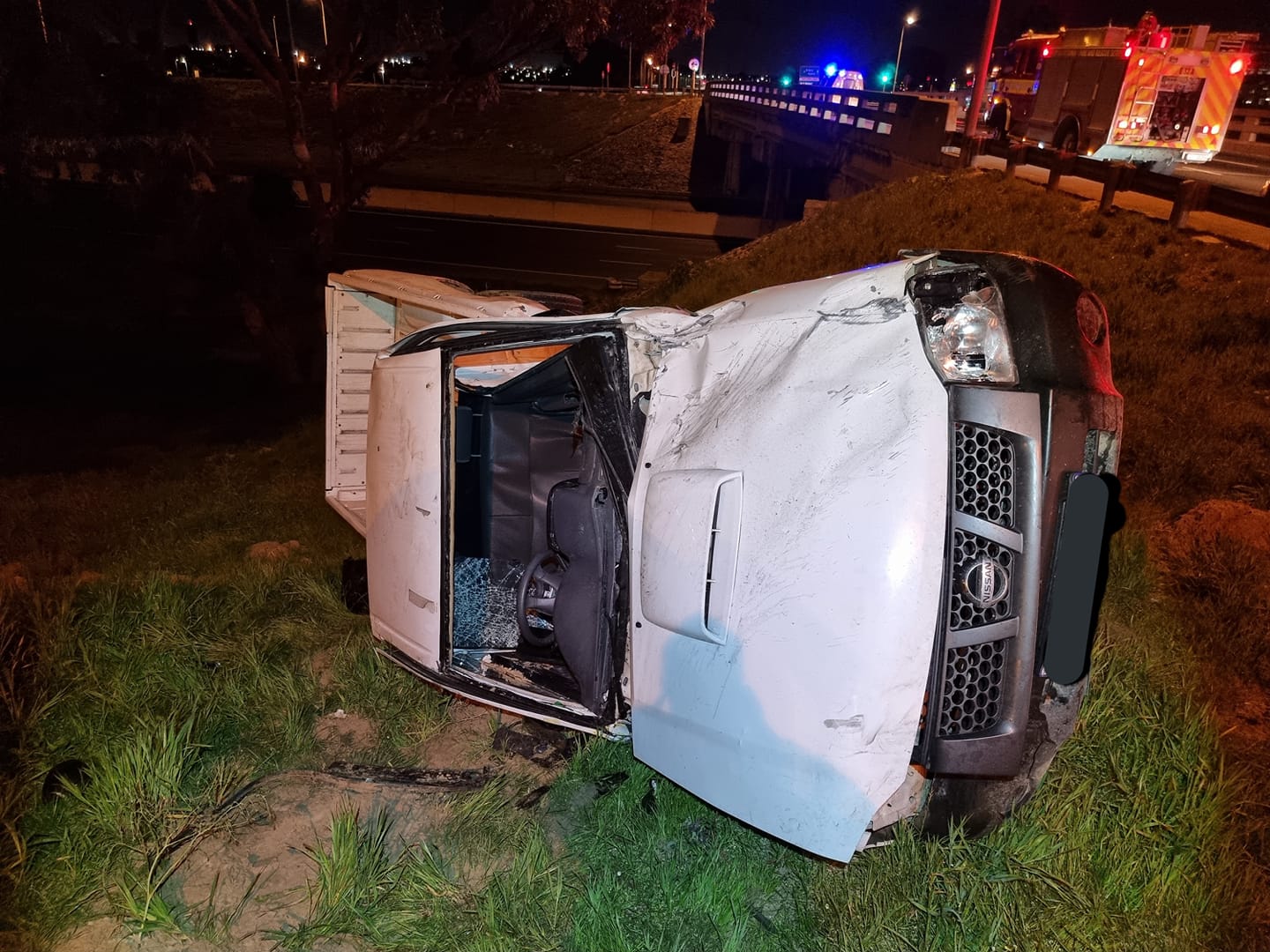 Three injured in a collision at Jakes Gerwel, Cape Town