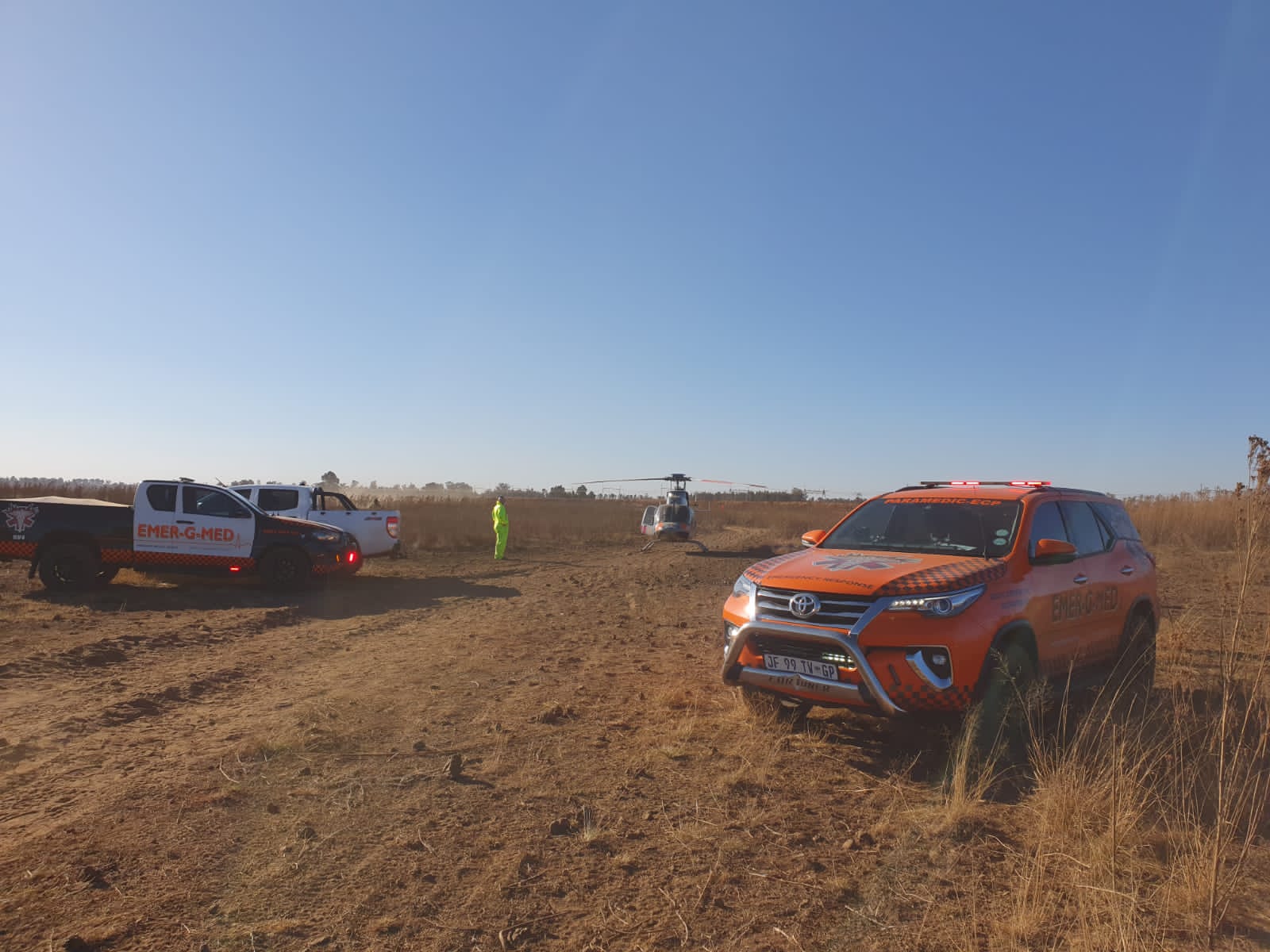One injured in a motorcross event at Varkfontein