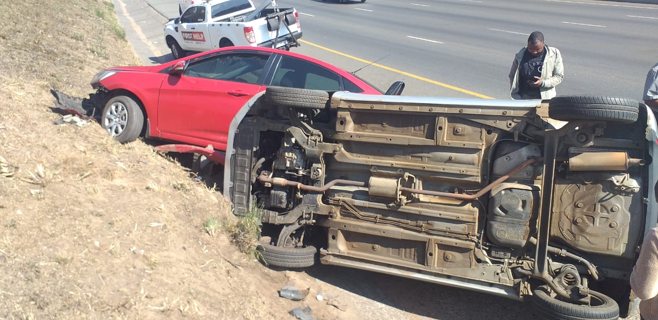 Two-vehicle collision in Germiston