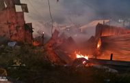 Informal homes gutted in a fire in Belverdere