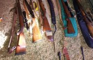 Two suspects arrested and nineteen rifles recovered following a house robbery in Westonaria