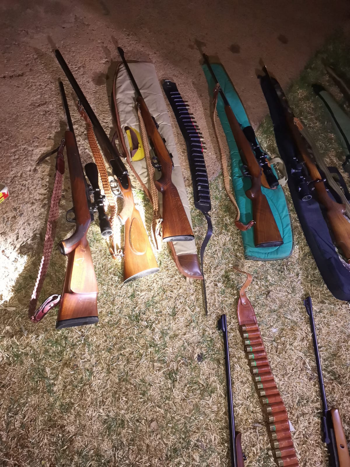 Two suspects arrested and nineteen rifles recovered following a house robbery in Westonaria
