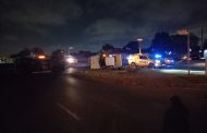 Two injured in a collision on Corlett and Robertson, Johannesburg