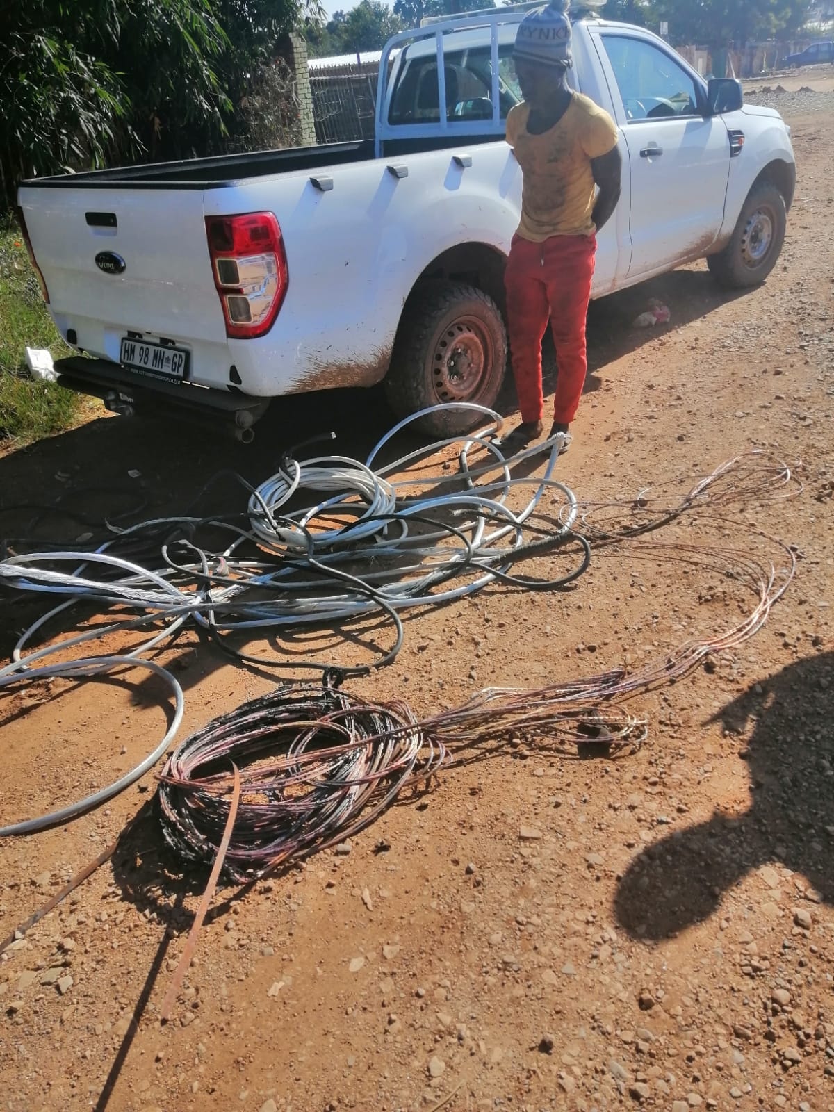 Malawian male found guilty of the theft and posssesion of 80 m of copper cable.