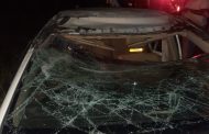 Fortunate escape from injury in a road crash on the N3 South bound between Harrismith and Montrose