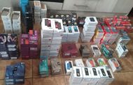 Eight suspects detained for business robbery, one for the possession of drugs