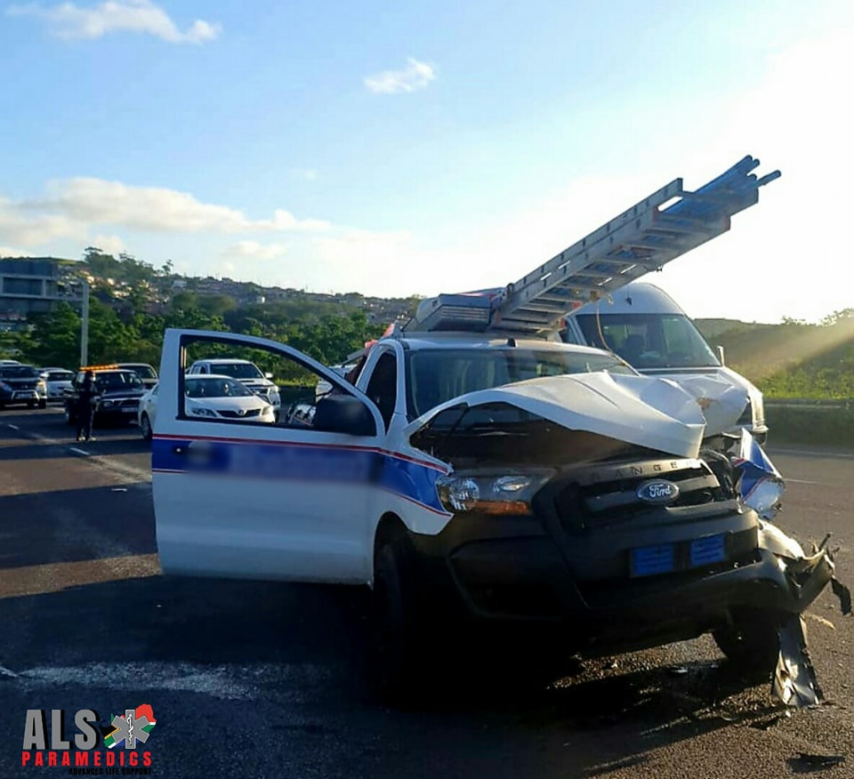 Three injured in a road crash on the N2 North bound before Spaghetti Junction.