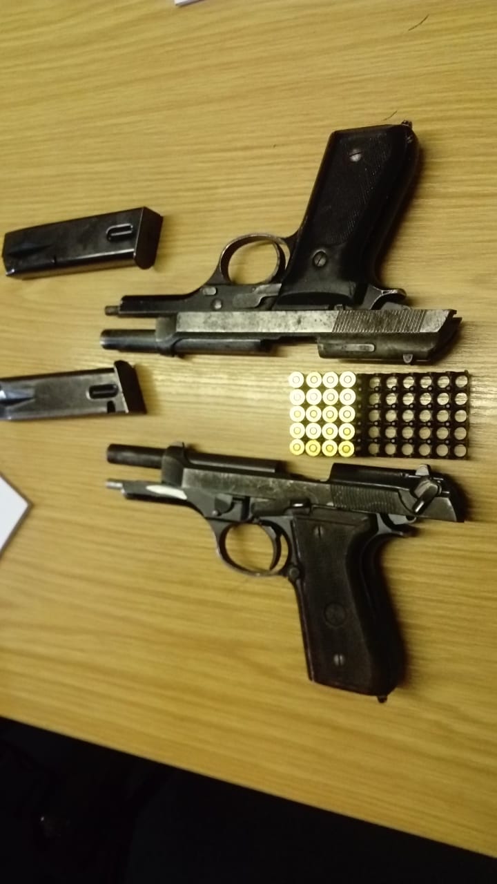Western Cape police arrest suspects for possession of unlicensed firearms and drugs