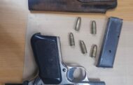 Intelligence driven operation leads to arrest and seizure of unlicensed firearm and ammunitions