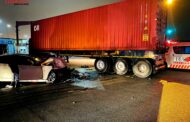 Truck and a light motor vehicle collide on Edwin Swales Drive near Hillbank on the Bluff.