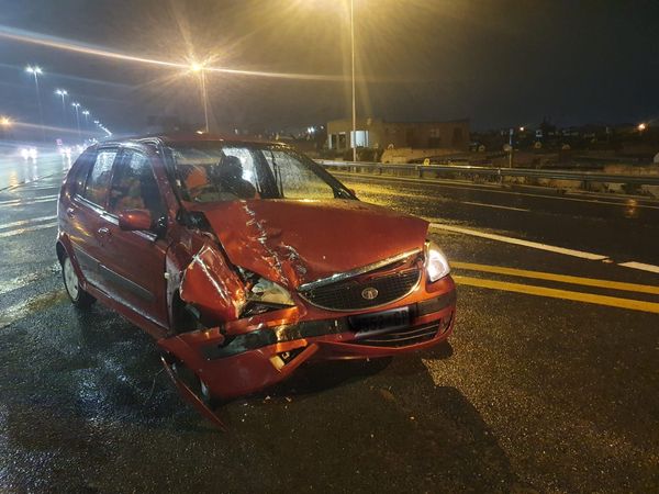 Two injured in a collision in Linbro Park