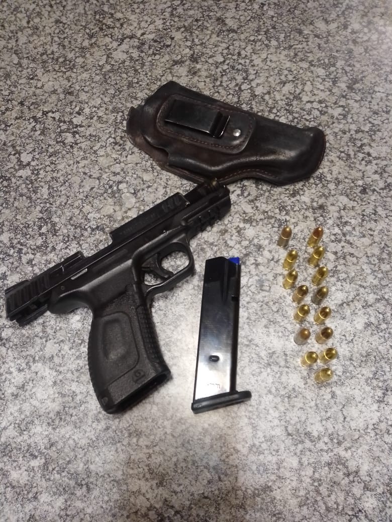Firearms recovered, suspects in court