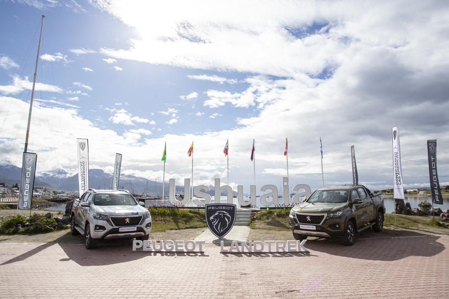 Peugeot Landtrek in Ushuaia, the “Conectando Las Americas” expedition reaches Argentina’s land of fire