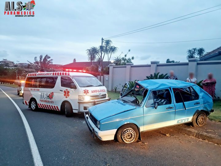 Two injured in a crash on Marine Drive and Blackpool Road on the Bluff.