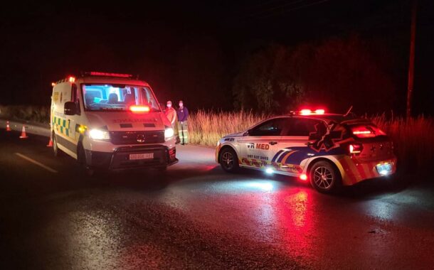 Fatal pedestrian crash on the R64 near Bloemfontein