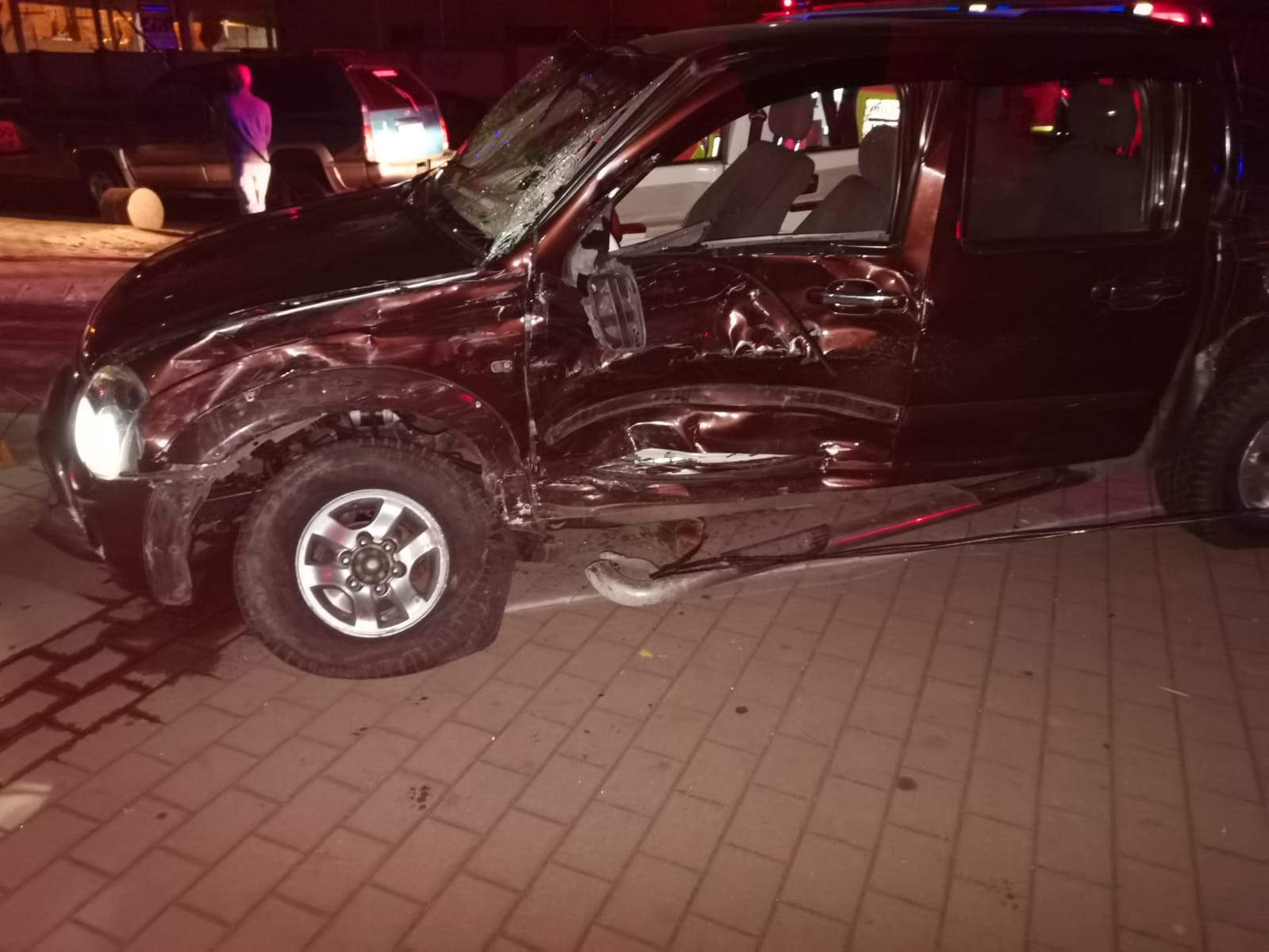 Six injured in a two-vehicle collision in the Johannesburg CBD