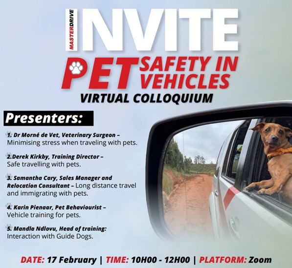 INVITE: Pet safety in vehicles colloquium