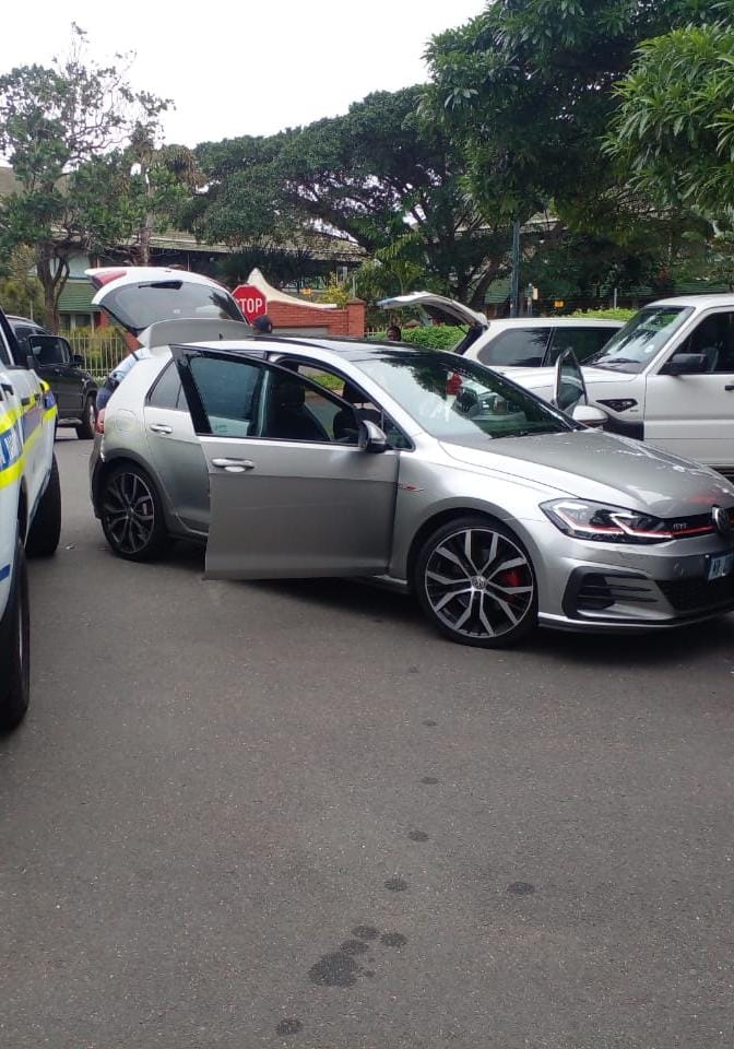 Three men nabbed, stolen vehicle recovered in Umhlanga