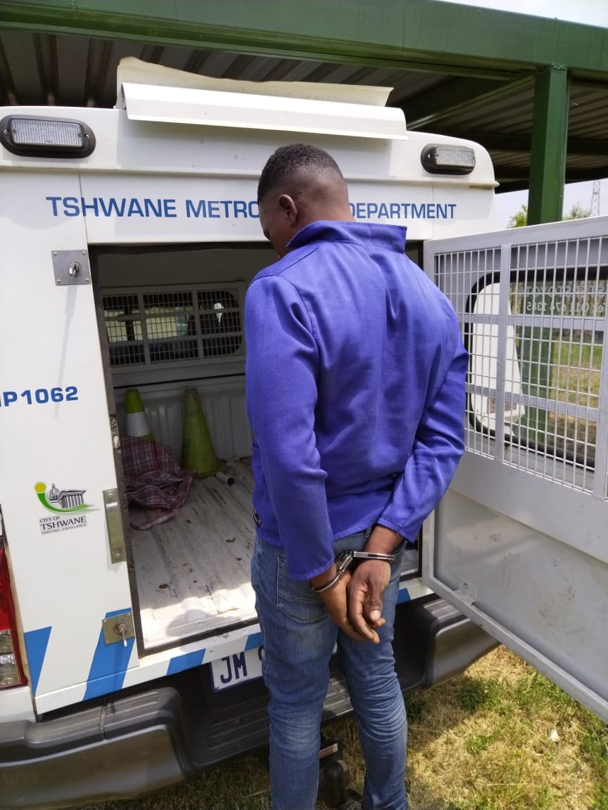 Tshwane Metro Police drug unit makes arrest of drug dealing suspect