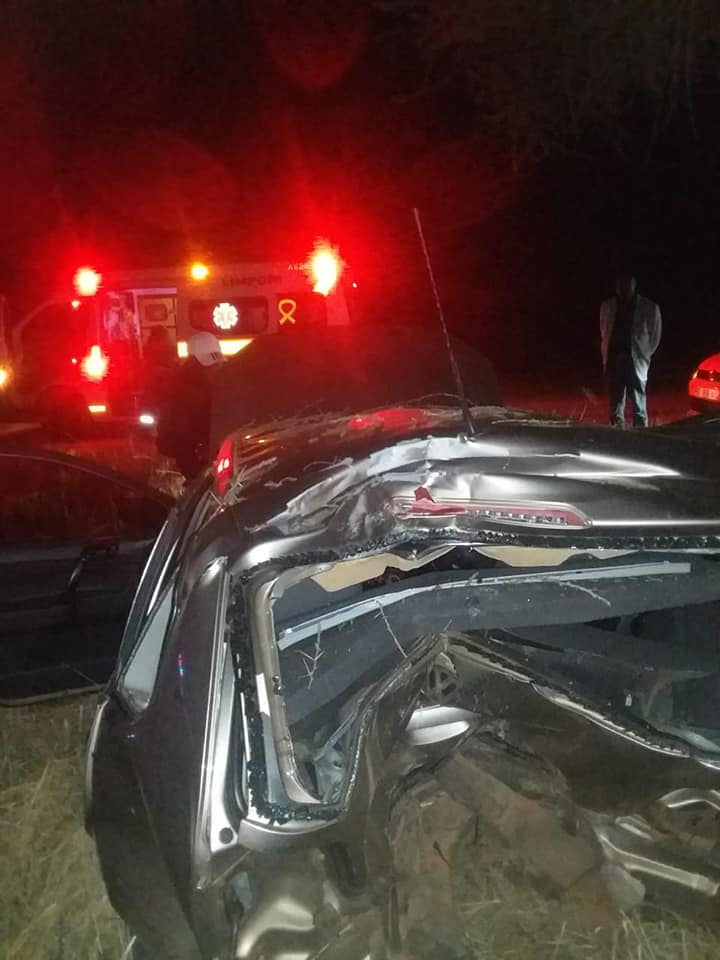 Two injured in a vehicle rollover on the N1 , Limpopo