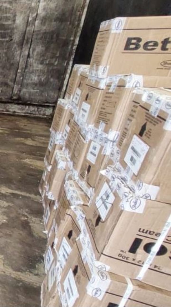Suspect appears in court for possession of counterfeit goods