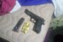 Abandoned pistol recovered in Airport Industria