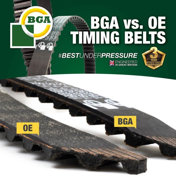 Can you spot the difference between OE and BGA Timing Belts?