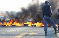 Seven protesters arrested for public violence on R702 Road